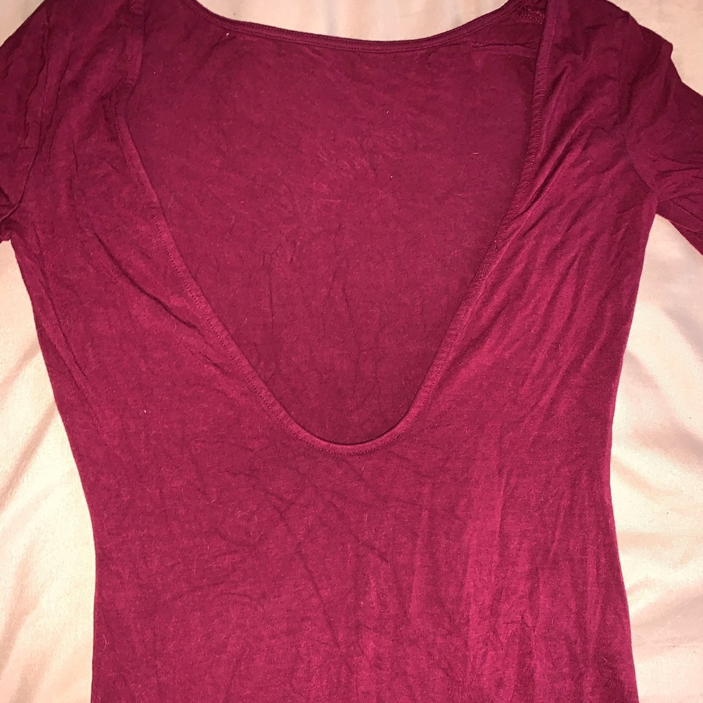 Forever 21 low cut back bodycon dress!